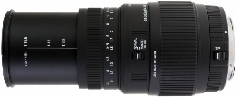 Sigma 70-300mm f/4-5,6 DG Macro pro Canon