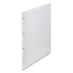 Hama fotokartón s pergamenom, 23,3 x 31 cm, dierovaný, 25 listov, biela