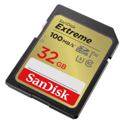SanDisk Extreme 32 GB Paměťová karta až 100 MB/s, UHS-I, Class 10, U3, V30