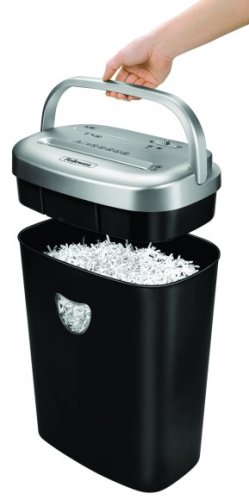 Fellowes Powershred 53 C P-4, křížový řez 4×35 mm, 9 listů, 23 l, CD+DVD, kreditní karty