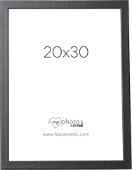 Focus Pop Black 20x30