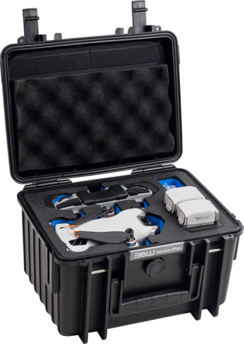 B&W Outdoor Cases BW Outdoor Cases Type 2000 for DJI Mini 4 Pro / Black B&W Outdoor Cases BW Outdoor Cases Type 2000 for DJI Mini 4 Pro / Black