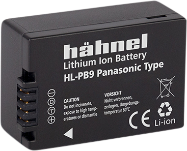 Hähnel HL-PB9, Panasonic DMW-BMB9  7.2V 900mAh, 6.5Wh