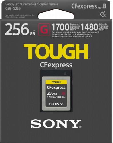 Sony 256GB CFexpress Type B TOUGH Memory Card