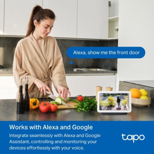 Chytrý zvonek TP-Link Tapo D210 IoT, 3MPx, baterie, sada s Tapo H200
