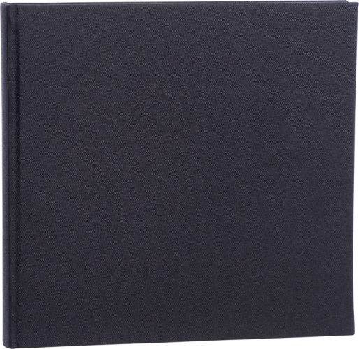 Focus Base Line Canvas Album 26x25 Black