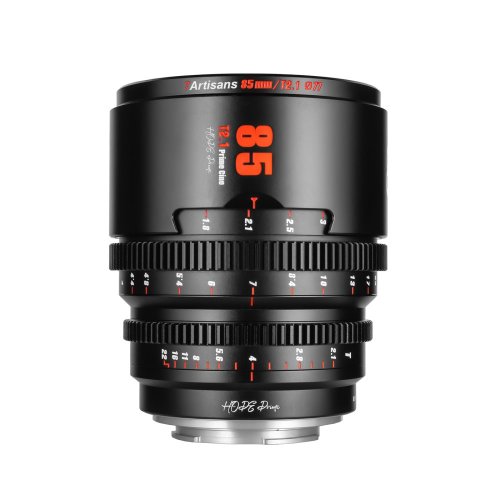 7Artisans Hope 85mm T2.1 schwarz für Sony E (S35)
