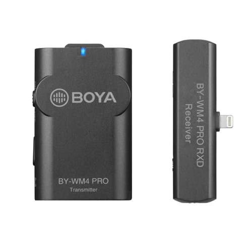 BOYA BY-WM4 Pro-K3 2,4GHz Drahtloses Set für iOS Geräte