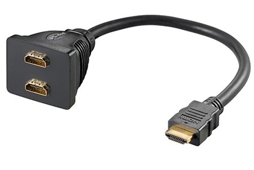 HDMI A (M) -> 2x HDMI A (F)