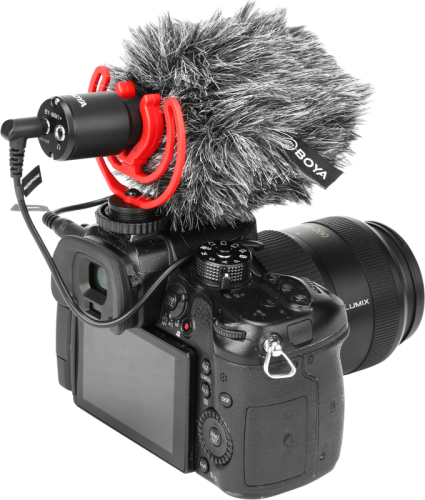 Boya BY-MM1+ / Advanced Mini Shotgun Microphone