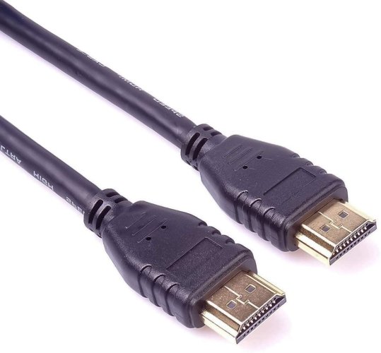 Kabel HDMI 2.1 High Speed + Ethernet 8K@60Hz, pozlacené konektory, 1 m