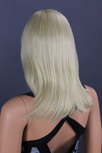 Dámská paruka středně dlouhá, blond 201 (PAR-201)