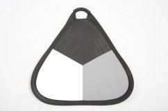 Szürke kártya, kalibráló lap, háromszög 4 az 1-ben – 60 cm (BSC60)