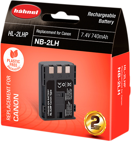 Hähnel HL-2LHP, Canon NB-2LH, 740 mAh, 7.4V