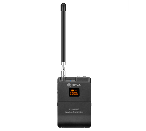 BOYA BY-WFM12 Professionelles VHF drahtloses Lavalier-Mikrofon