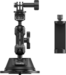 SmallRig 4275 Tragbarer Saugnapf-Halterungs-Support für Action-Kameras / Mobiltelefone SC-1K