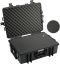 B&W Outdoor Koffer Typ 6500 mit Schaumstoff Schwarz
