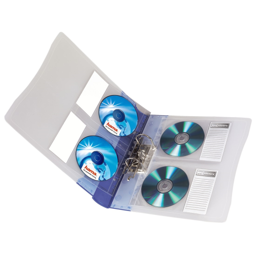 Hama zakladače na CD/DVD, pre krúžkové zakladače, DIN A4, balenie 10 ks (cena za balenie) Hama zakladače na CD/DVD, pre krúžkové zakladače, DIN A4, balenie 10 ks (cena za balenie)