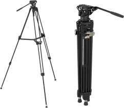 SmallRig 4163 Heavy-Duty Aluminium Video Tripod Kit FreeBlazer AD-80