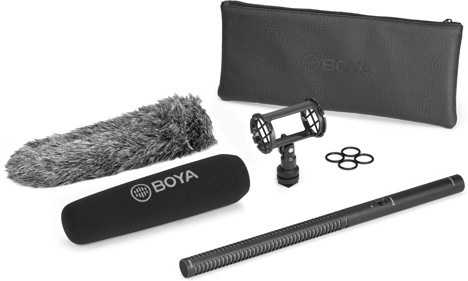 BOYA BY-PVM3000M Supercardioid Modular Medium Shotgun Microphone