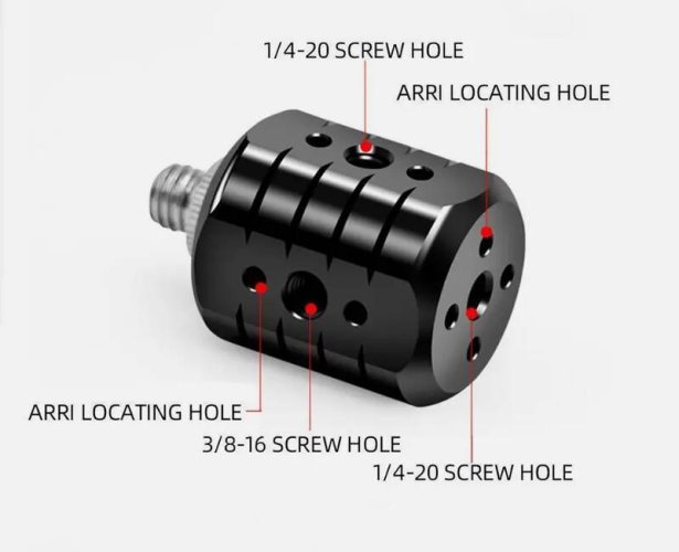 Adaptér stativu nástavec 1/4" a 3/8" (S8192)