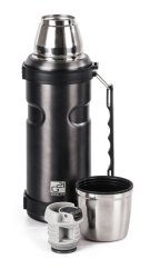 Termofľaša G21 na pitie, 1000 ml, šedá s rukoväťou