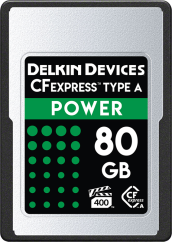 Delkin CFexpress POWER -VPG400 (Type A) 80GB