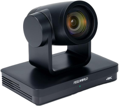 Feelworld UHD4K12X Simultaneous 3G-SDI/HDMI/USB/IP Live Streaming PTZ Camera with 12X Optical Zoom