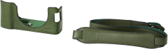SmallRig 4701 Leather Half Case Kit for FUJIFILM X100VI (Green)