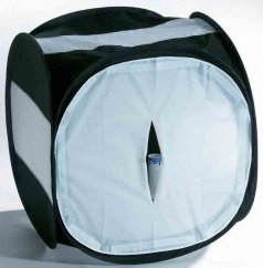 forDSLR CubicLight Black 80, translucent tent 80x80x80 cm black