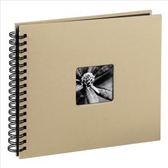 Fotoalbum Hama FINE ART 36x32 cm, 50 strán, taupe, špirálový, lepiaci
