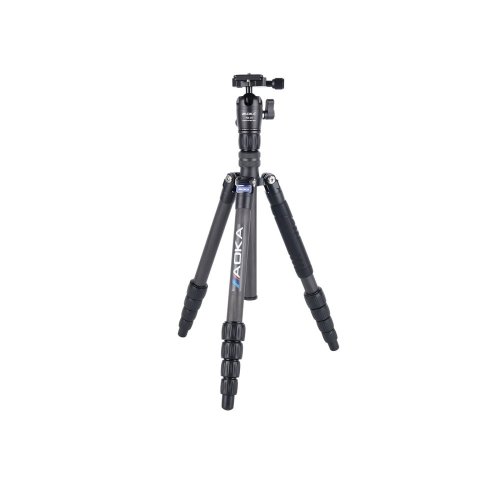 AOKA KN225C Carbon Stativ +KB25 Kugelkopf, schwarz