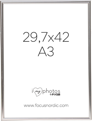 Focus Can-Can Shiny Silver 29,7x42 (A3)