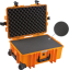 B&W Outdoor Koffer Typ 6700 mit Schaumstoff Orange