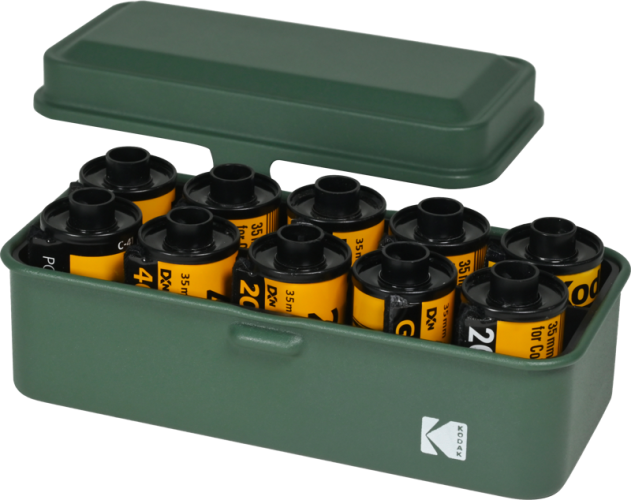 Kodak Film Case 120/135 (large) olive