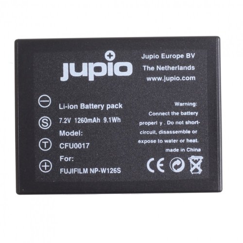 Jupio NP-W126S für Fujifilm, 1.260 mAh