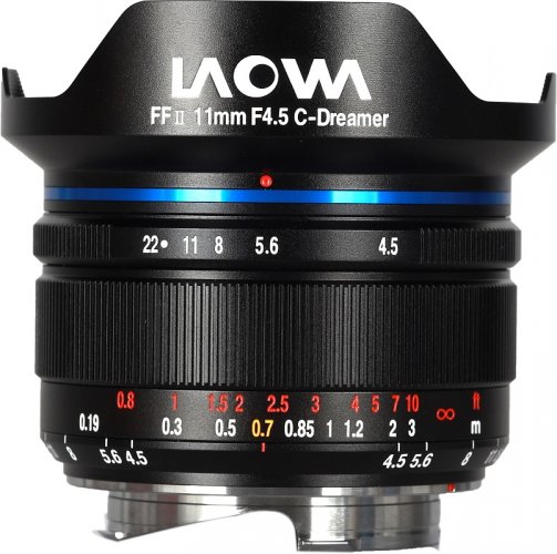 Laowa 11mm f/4,5 FF RL Schwarz Objektiv für Leica M