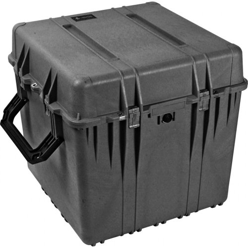 Peli™ Case 0370 Würfelkoffer ohne Schaumstoff (Schwarz)
