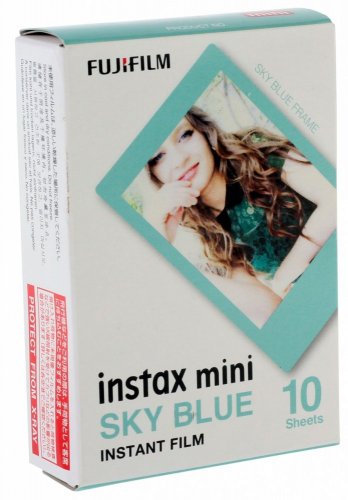 Fujifilm ColorFilm INSTAX mini 10 fotografií - BLUE FRAME
