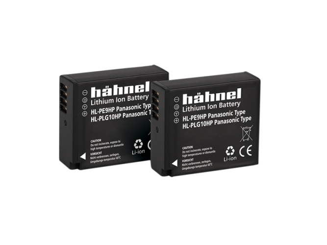 Hähnel Battery Panasonic HL-PLG10HP / DMW-BLG10E Twin Pack