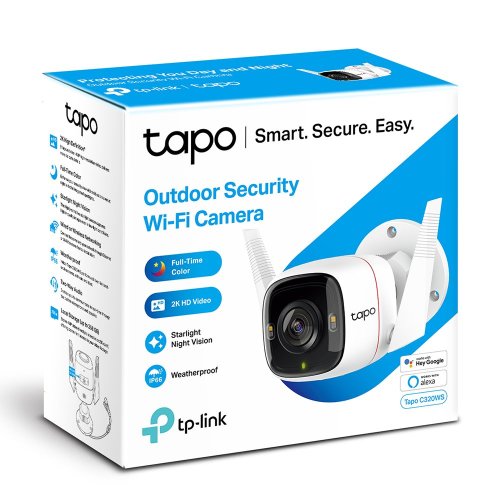 Kamera TP-Link Tapo C320WS 4MPx, venkovní, IP, FHD, WiFi, osvětlená