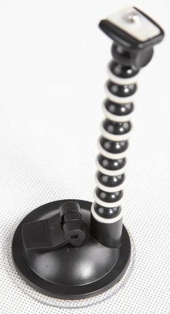 forDSLR tripod with suction cup, load capacity 0.3 kg