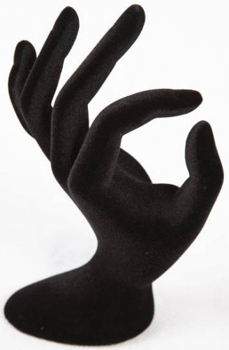 forDSLR stojanček na prstene, ruka 16cm čierny zamat