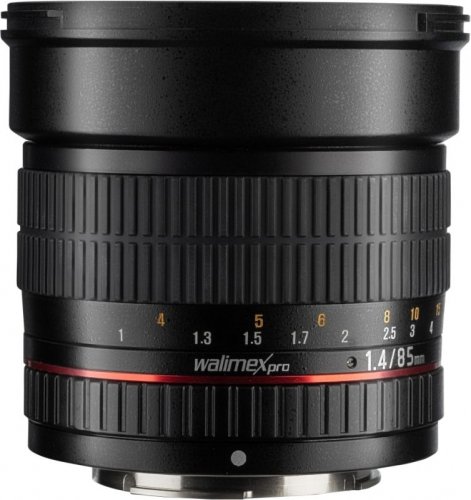 Walimex pro 85mm f/1.4 DSLR Lens for Sony A