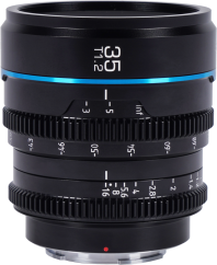 Sirui Cine Lens Nightwalker S35 35mm T1.2 L-Mount Black