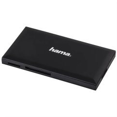 Čítačka kariet Hama multi pre SD/mSD/CF/MS, čierna