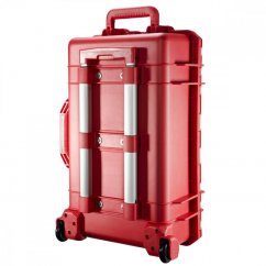 Mantona Outdoor pevný ochranný kufr s pojezdem, červený