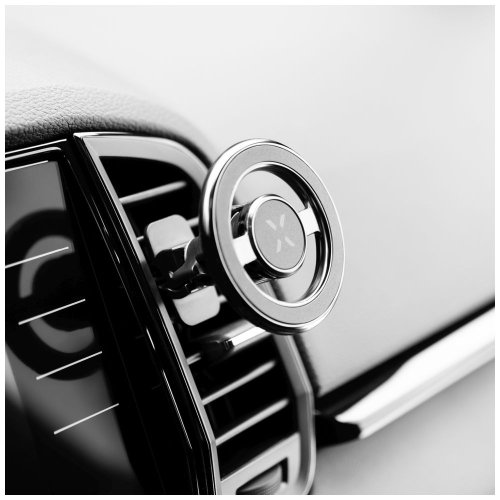 FIXED MagMount Vent Magnetický držák ventilace s podporou MagSafe, kovový, černý