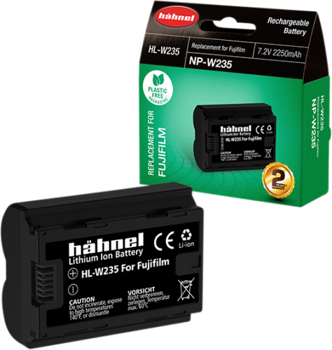 Hähnel HL-W235 (Fujifilm NP-W235) 2250mAh, 7.2V, 16.2Wh
