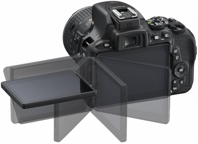 Nikon D5500 +18-55 + 55-200 VR II (Black)
